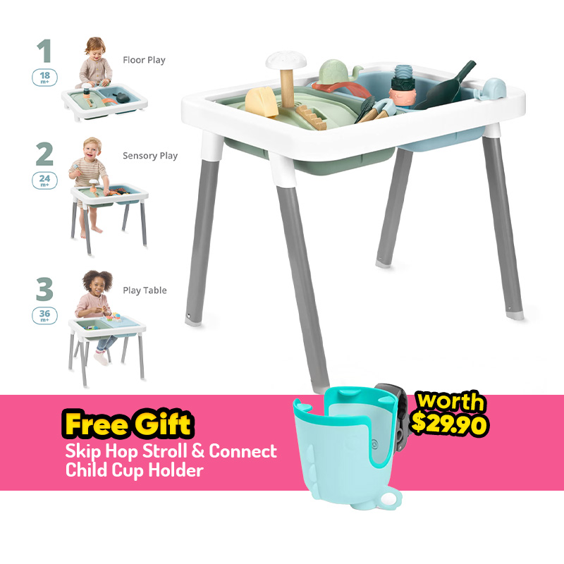 Skip Hop Discoverosity 3-in-1 Sensory Table + FREE GIFT